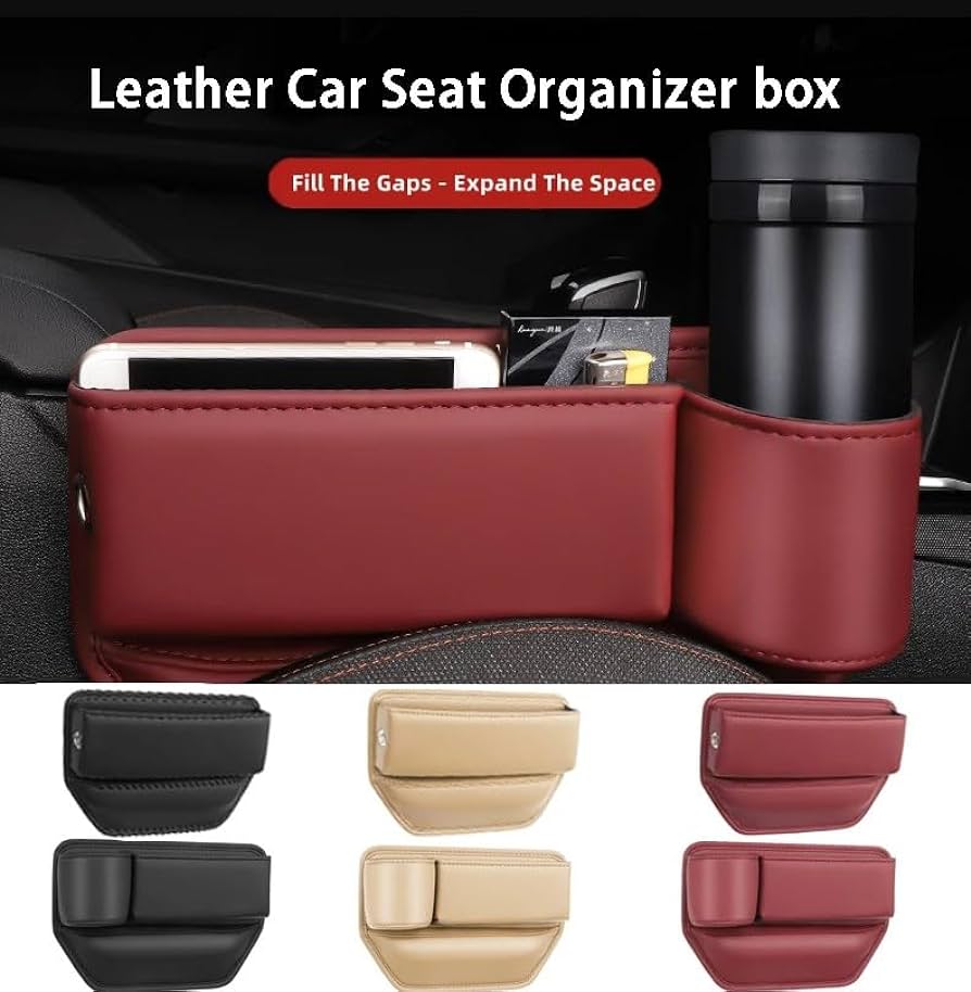 🔥HOT SALE 50% OFF 💖 Car leather cup holder gap bag