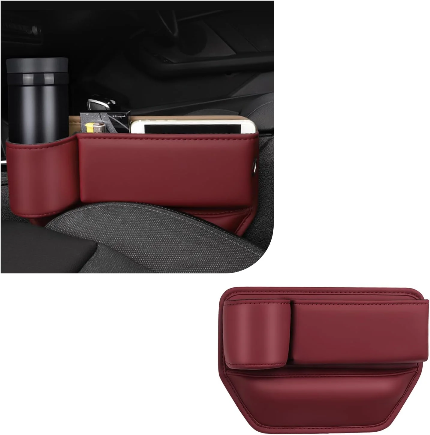 🔥HOT SALE 50% OFF 💖 Car leather cup holder gap bag